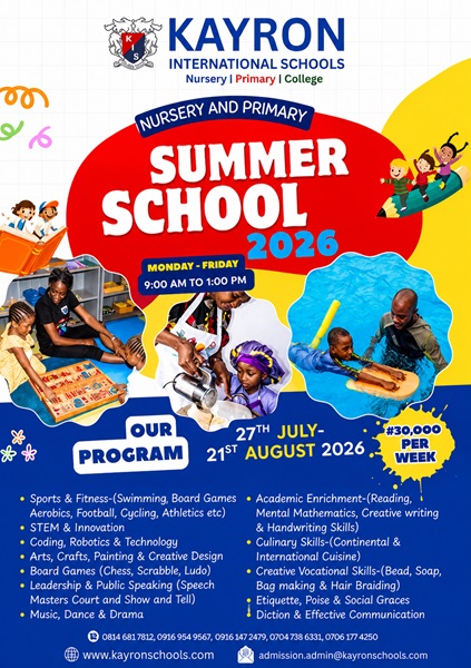 Kayron Summer School - Nursery and Primary