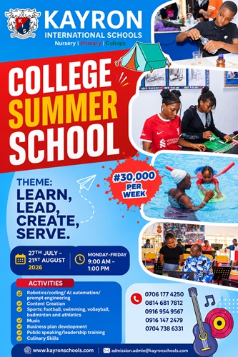 Kayron Summer School - College